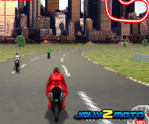 3D motorbike racing